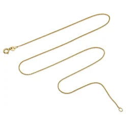 333 Goldkette: Panzerkette Gold 1,0mm PK0010-G