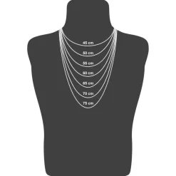 333 Goldkette: Panzerkette Gold 1,0mm PK0010-G