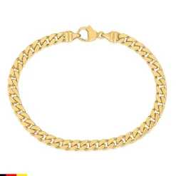 14 Karat Gelbgold Panzerarmband, 4,8 mm BIN1126-14KGSL