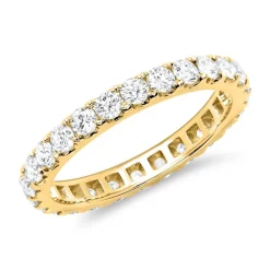 18 Karat Gold Eternity Ring 26 Brillanten DR0101-18KG