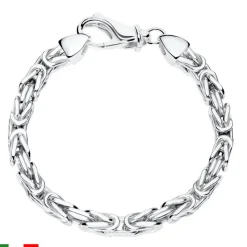 5,5 mm Königsarmband für Herren aus 925er Silber KA0055-RH