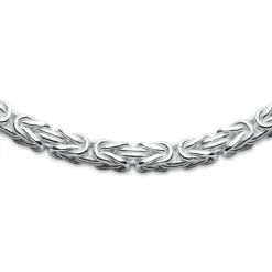 4,2 mm Königskette in Vierkant-Form aus Sterlingsilber KK0042-F