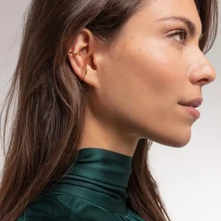 1 Paar Ohrklemmen aus vergoldetem 925er Silber EC0014-413-39