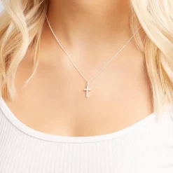 925 Silber Kreuzanhänger SP0398