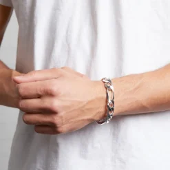 925 Silberarmband: Figaroarmband Silber 13mm FA0130