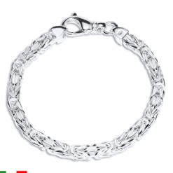 925 Silberarmband: Königsarmband Silber 6mm KA0060