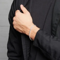 925 Silberarmband: Königsarmband Silber 3,5mm KA0035