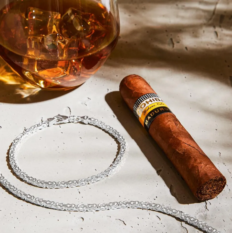 925 Silberarmband: Königsarmband Silber 3,5mm KA0035