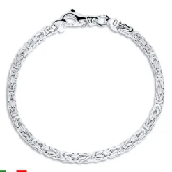 925 Silberarmband: Königsarmband Silber 3,5mm KA0035