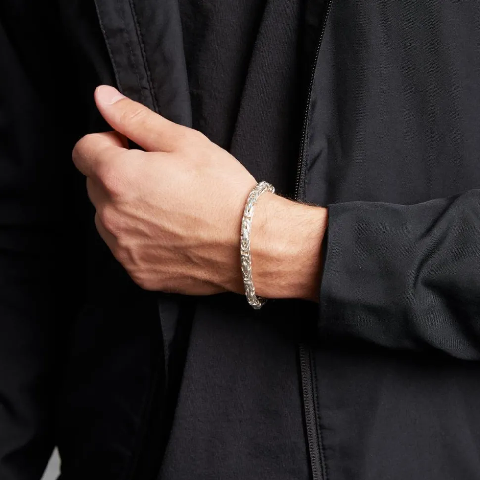 925 Silberarmband: Königsarmband Silber 5mm KA0050