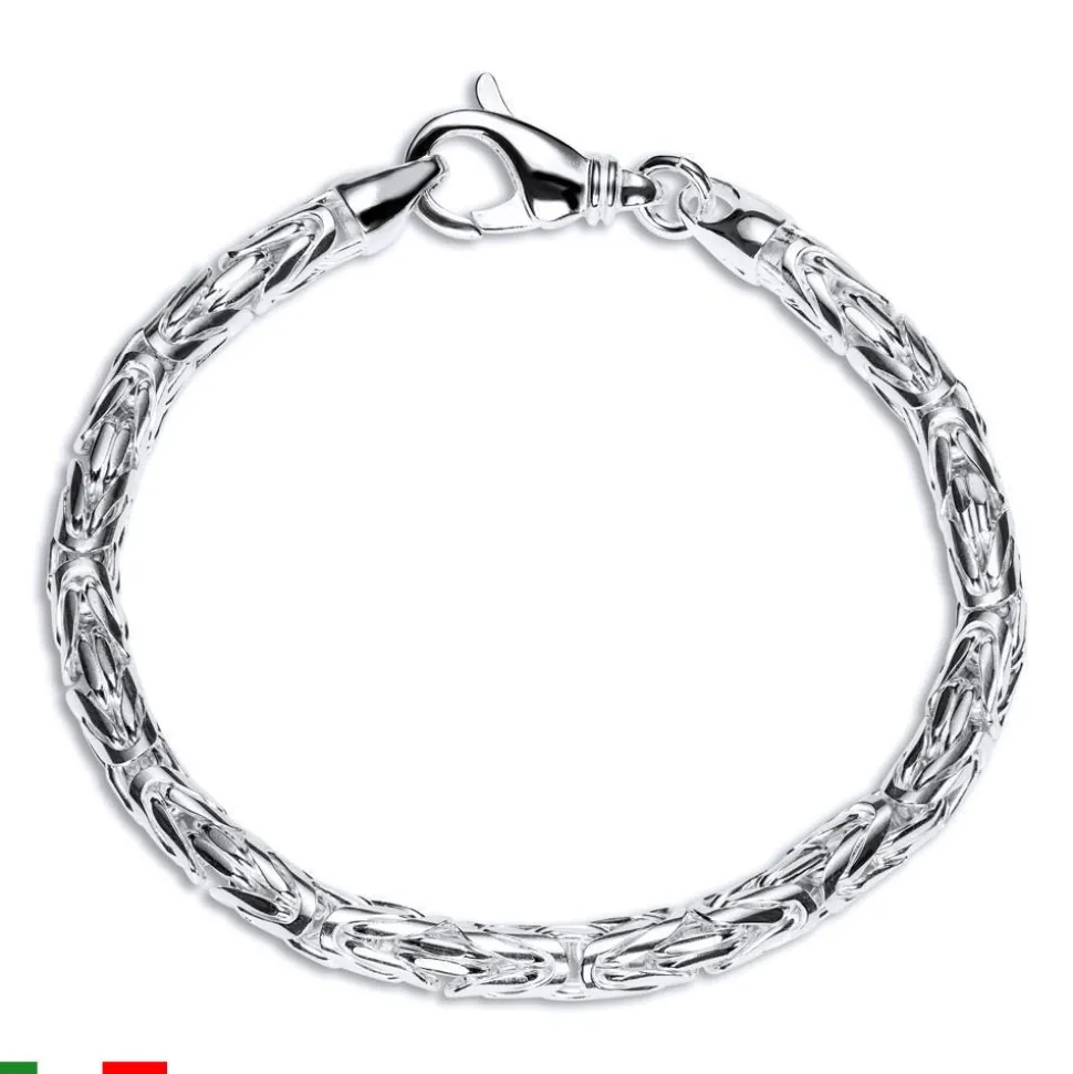 925 Silberarmband: Königsarmband Silber 5mm KA0050