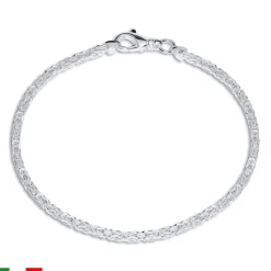925 Silberarmband: Königsarmband Silber 2,5mm KA0025