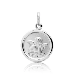 925 Silberkette für Kinder mit Engelsmuster KP0001SLK