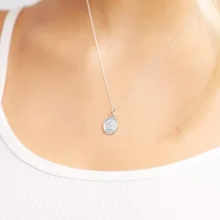 925 Silberkette für Kinder mit Engelsmuster KP0001SLK