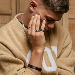 925 Silberkette: Panzerkette Silber 8mm PK0080