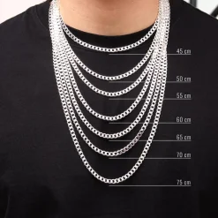 925 Silberkette: Panzerkette Silber 6mm PK0060