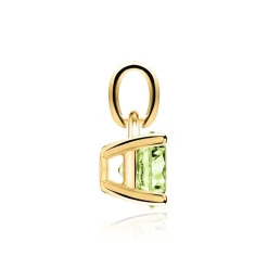 Anhänger aus 14-karätigem Gold mit Peridot BDP0035Pe-14KGSL