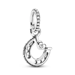 Anhänger Good Luck Horseshoe aus 925er Silber 799157C01