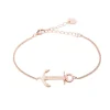 Anker Armband für Damen aus Edelstahl, rosévergoldet PH-JE-0083
