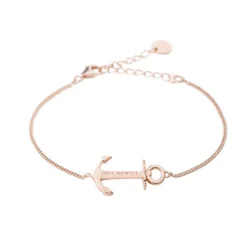 Anker Armband für Damen aus Edelstahl, rosévergoldet PH-JE-0083
