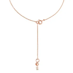 Ankerkette aus rosévergoldetem 925er Silber Zirkonia MKC1108AN791