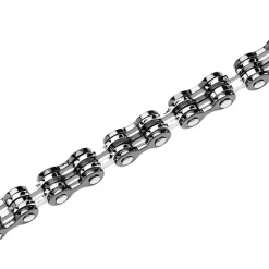 Armband aus Edelstahl in Schwarz und Silber B5233