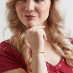 Armband aus 14-karätigem Gold, 4,5 mm breit BIN1138-14KGSL