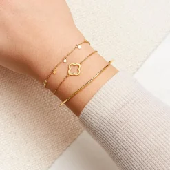 Armband aus vergoldetem 925er Silber LSB0017