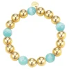 Armband Bold Spheres Mint Gold ESBR11662A160