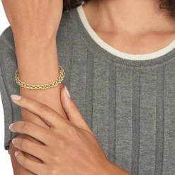 Armband für Damen aus Edelstahl, IP Gold 2780842