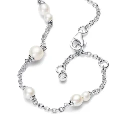 Armband für Damen aus 925er Silber mit Perlen, Timeless 593172C01