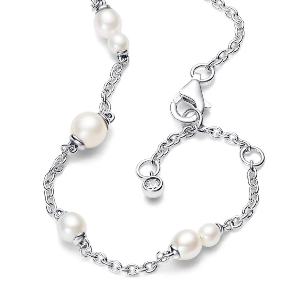 Armband für Damen aus 925er Silber mit Perlen, Timeless 593172C01