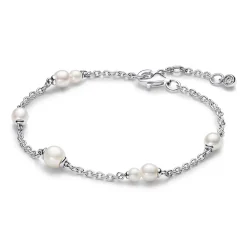 Armband für Damen aus 925er Silber mit Perlen, Timeless 593172C01