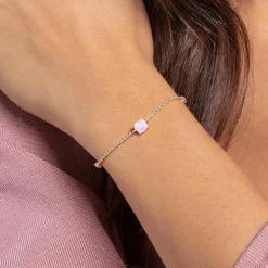 Armband für Damen aus Sterlingsilber mit Opal Effekt A1936-699-7