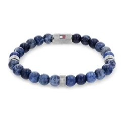 Armband für Herren aus Edelstahl und Sodalith 2790436