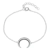 Armband Halbmond aus Sterlingsilber LSB0024