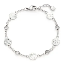 Armband Milou für Damen aus Edelstahl, Kristalle 022488
