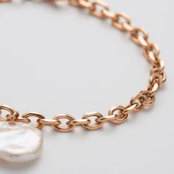 Armband Treasure Bold für Damen aus Edelstahl, rosé PH003973