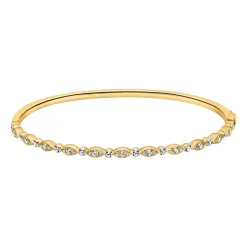 Armreif mit lab grown Diamanten aus Gelbgold für Damen BDB0022LG-GSL