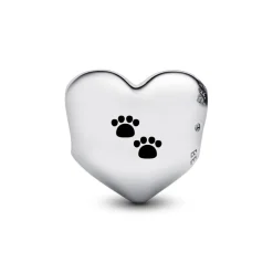 Be Love Herz Slide-Charm aus Sterlingsilber, gravierbar 793439C00