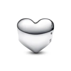 Be Love Herz Slide-Charm aus Sterlingsilber, gravierbar 793439C00