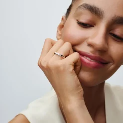 Be Love Herzring für Damen aus Sterlingsilber, Moments 193427C00