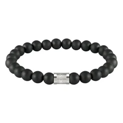 Beads For Him Herrenarmband aus Onyx 1580042M