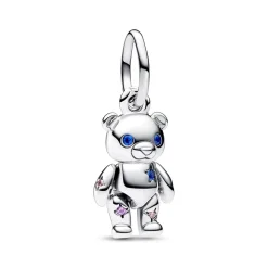 Beweglicher Teddybär Anhänger Moments aus 925er Silber 792986C01