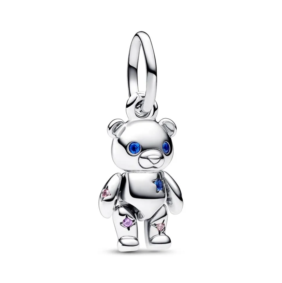 Beweglicher Teddybär Anhänger Moments aus 925er Silber 792986C01