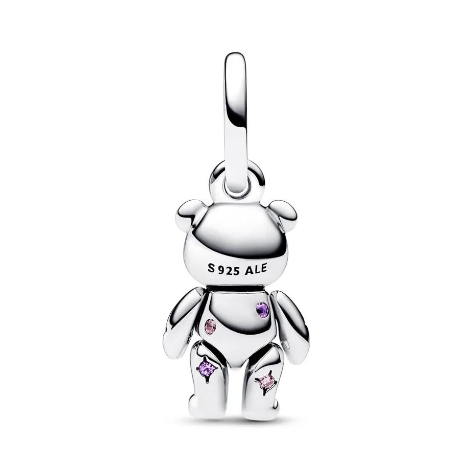 Beweglicher Teddybär Anhänger Moments aus 925er Silber 792986C01
