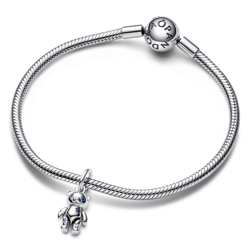 Beweglicher Teddybär Anhänger Moments aus 925er Silber 792986C01