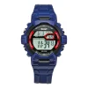 Blaue Digitaluhr aus Kunststoff für Kinder 280308001