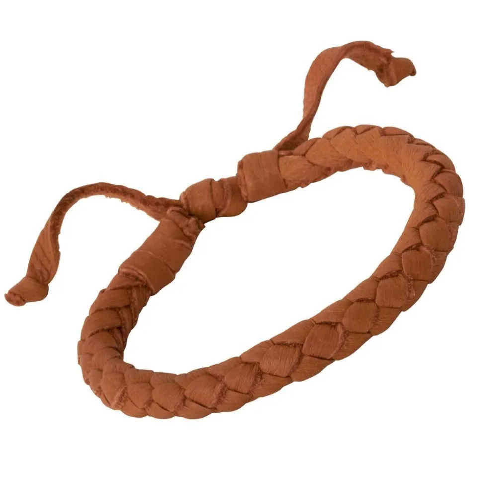 Braunes Lederarmband mit Schnürverschluss LB0179