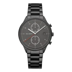 Chrono II Herrenuhr aus schwarzem Edelstahl PH004016